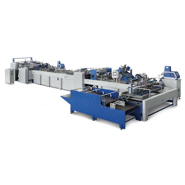 LQ-Z1250S Полностью автоматическая машина для производства бумажных пакетов с квадратным дном с листовой подачей
