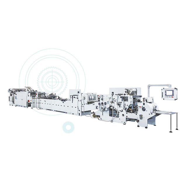 LQ-35L Полностью автоматическая машина для производства бумажных пакетов с квадратным дном с листовой подачей